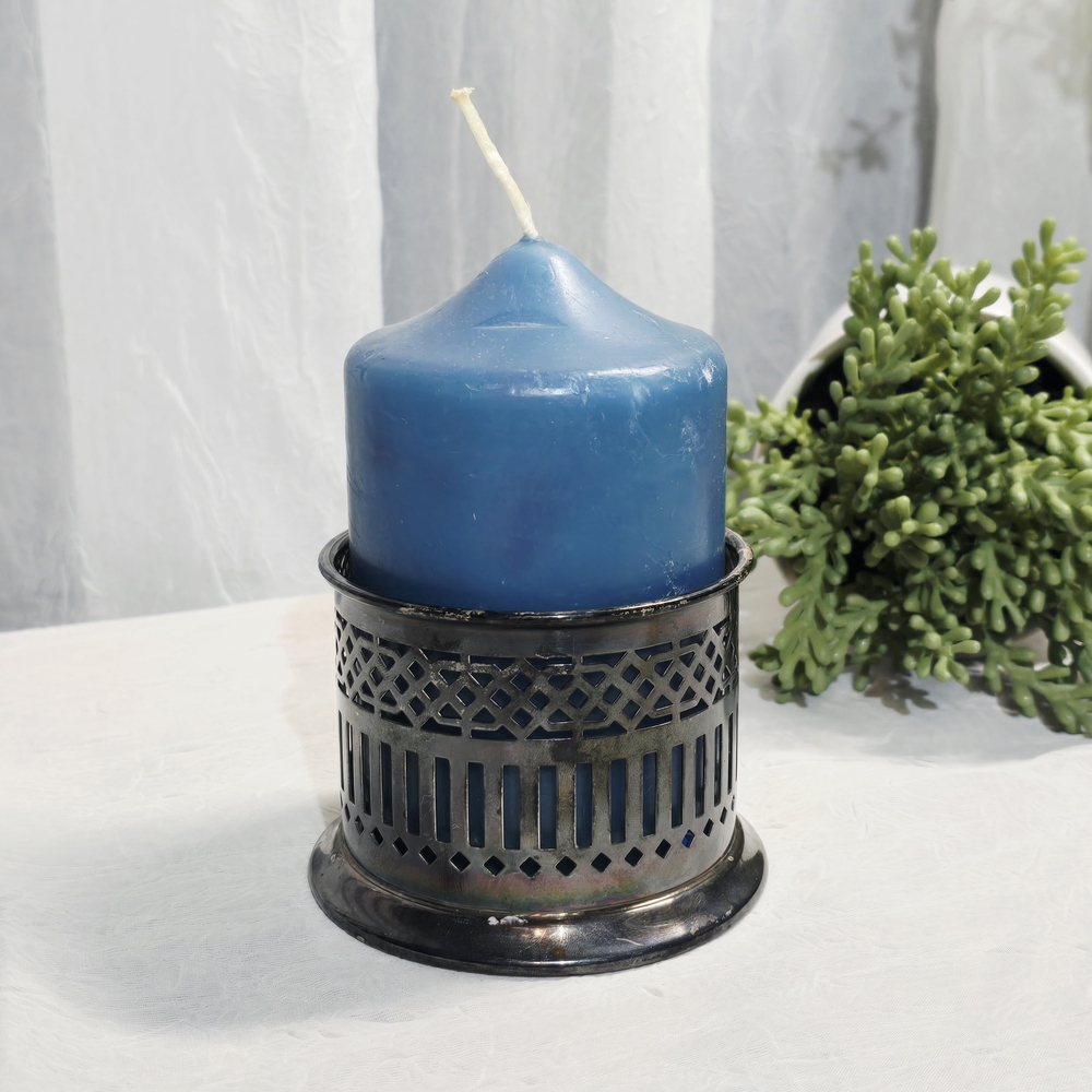 Apollo EPNS Vintage Bernard Rice's & Sons Silverplate Candle Holder